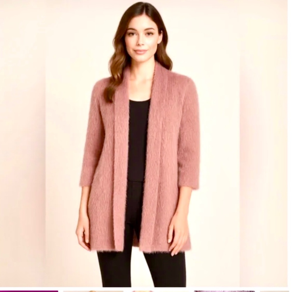 Frank Lyman Design Textured Knit Cardigan